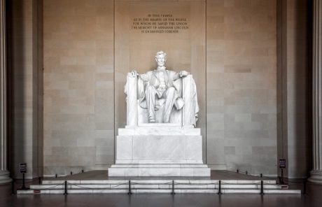 The Lincoln Memorial is a teacher favorite destination on class trips 